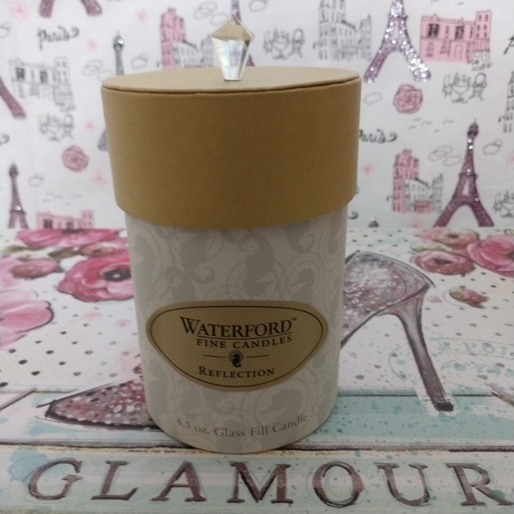 Waterford Fine Candle Reflection. RARE - Picture 4 of 8